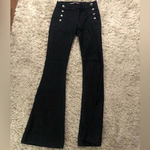 Blue flare jeans by Express